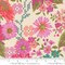 Fabric Moda Cream Happy Blooms Parlor by the Quarter Yard 11960-11